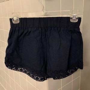 Aeropostale Navy Blue Shorts